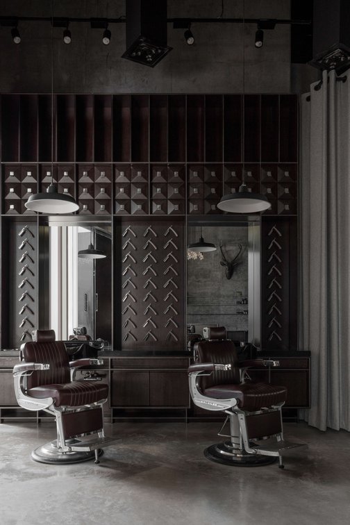 Szczepaniak Teh Chaps And Co Barbershop Barberwall Detail